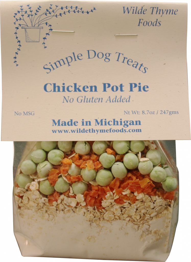 Chicken Pot Pie Dog Treat Wilde Thyme Foods