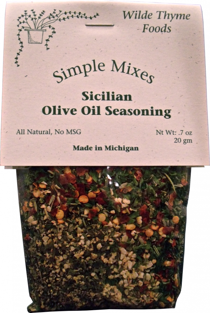 Sicilian Olive Oil Seasoning Wilde Thyme Foods