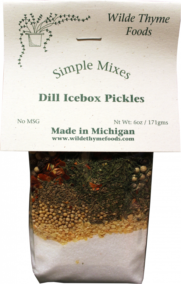 Dill Icebox Pickles Wilde Thyme Foods