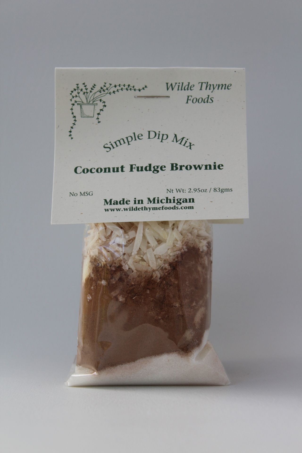 Coconut Fudge Brownie