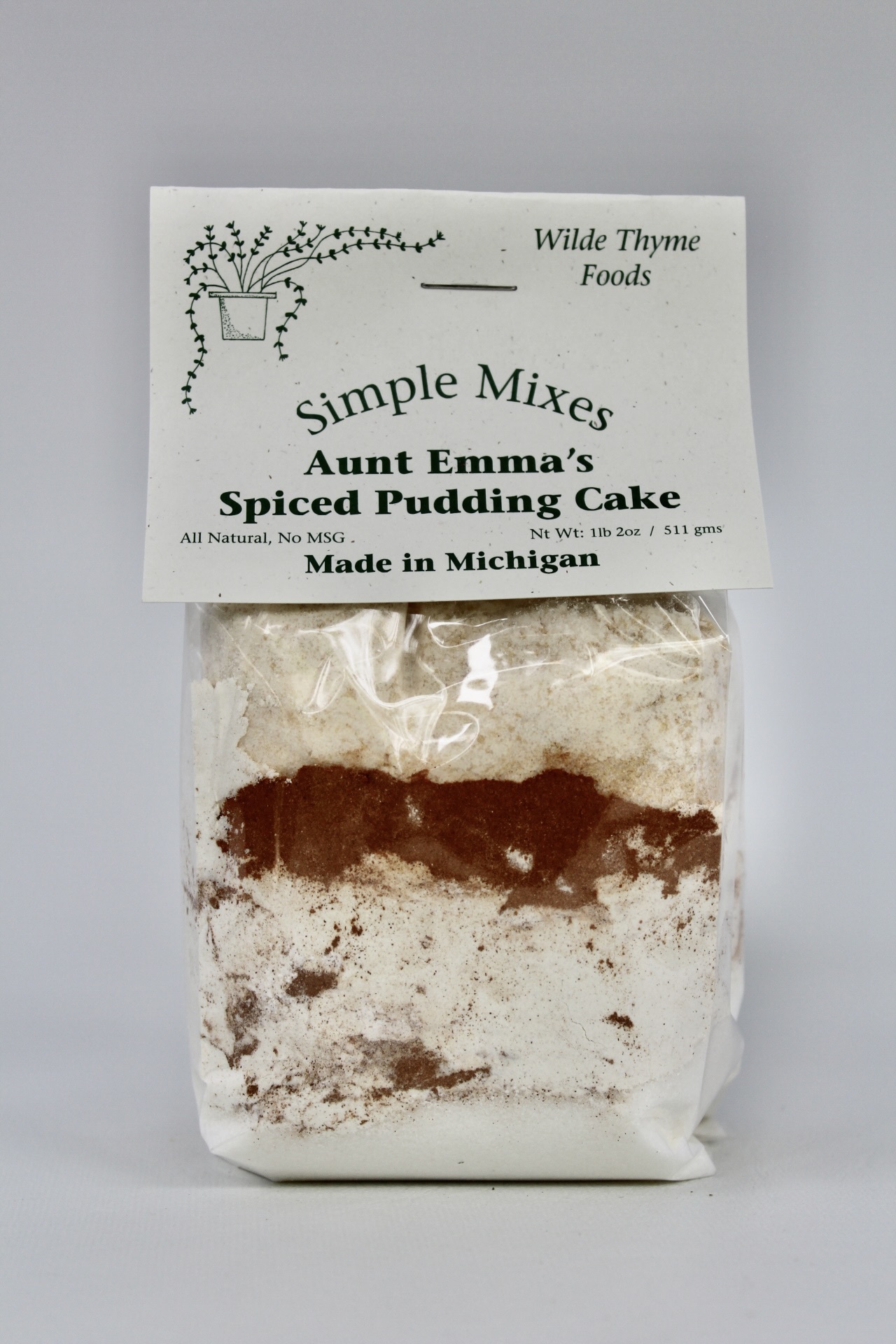 Aunt Emma’s Spiced Pudding Cake