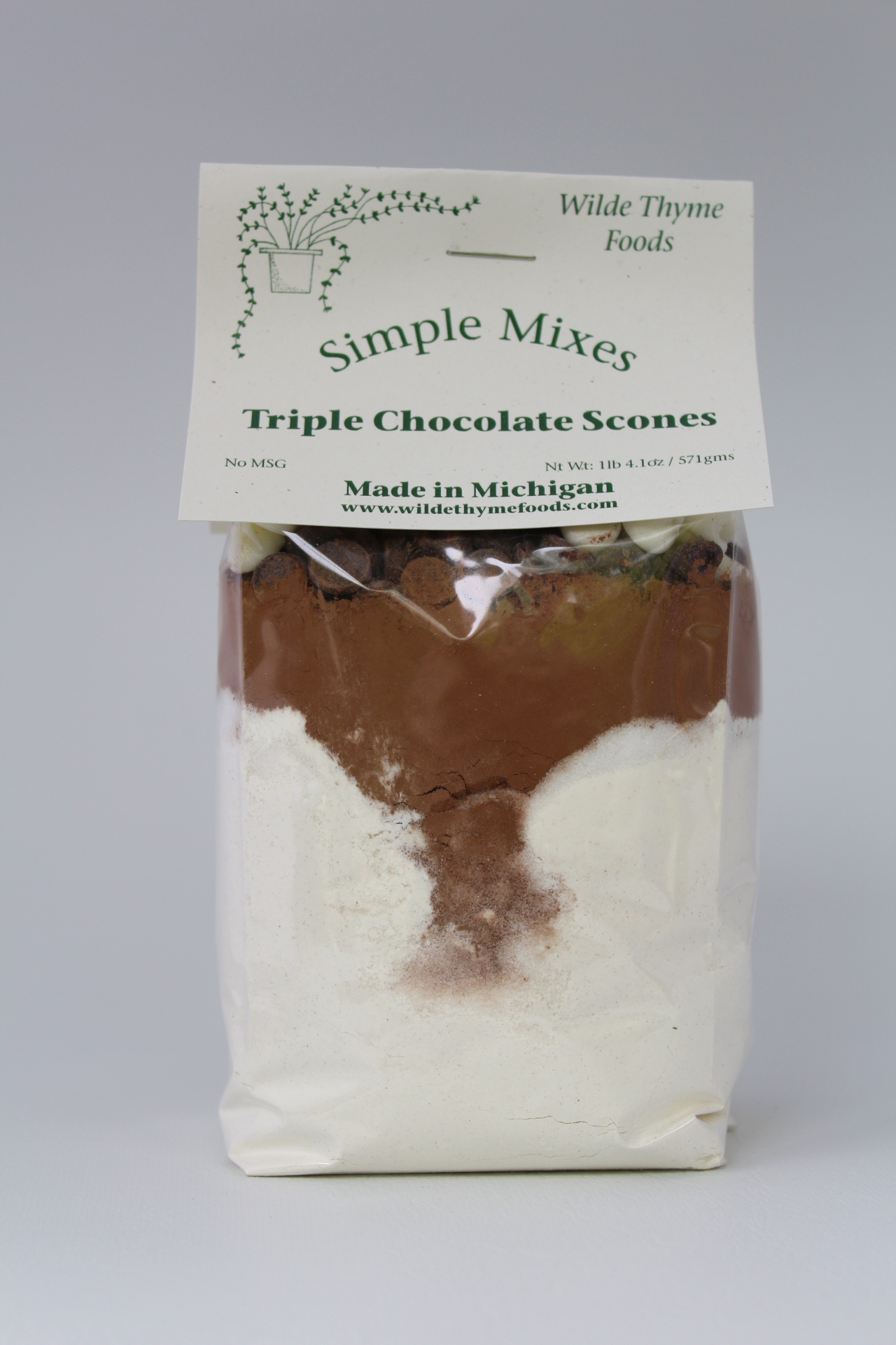 Triple Chocolate Scones